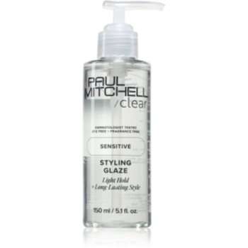 Paul Mitchell Clear Styling Glaze gel fixare pentru fixare și formă - imagine 2